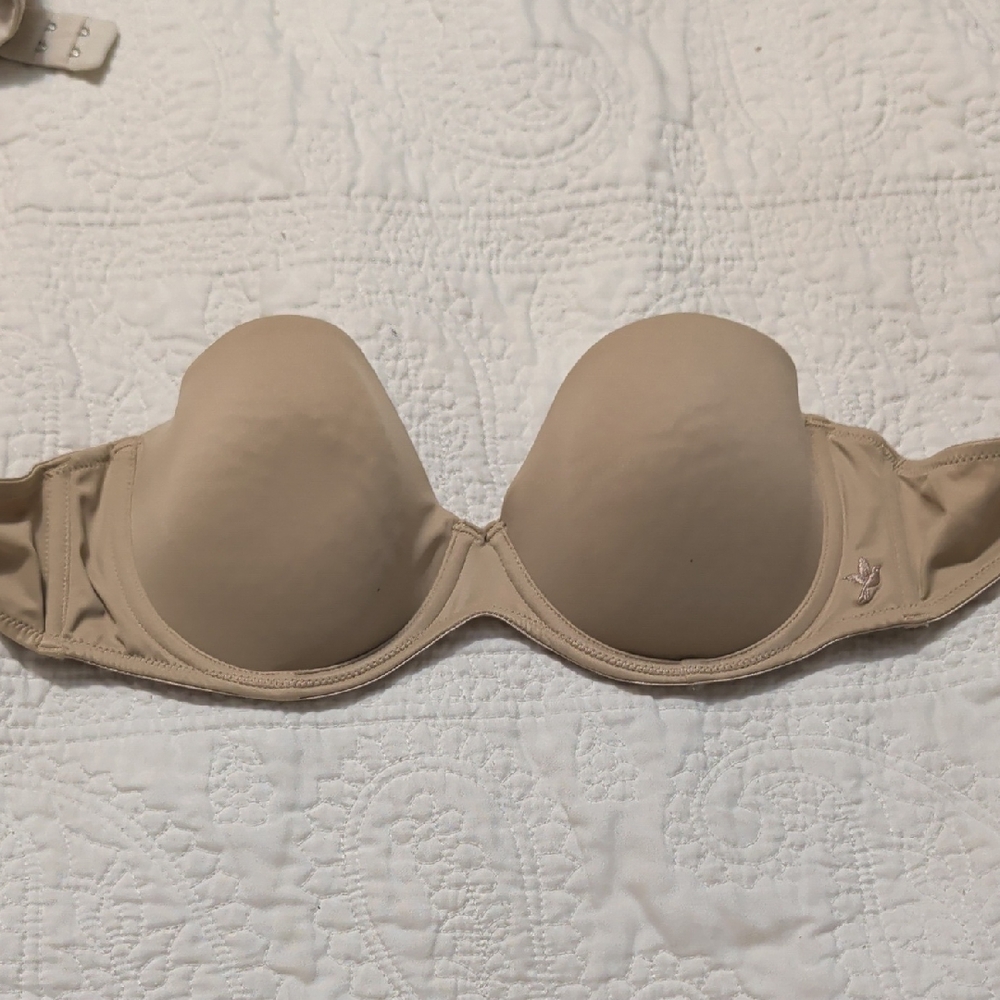 Audrey Nude Strapless Bra By Aerie